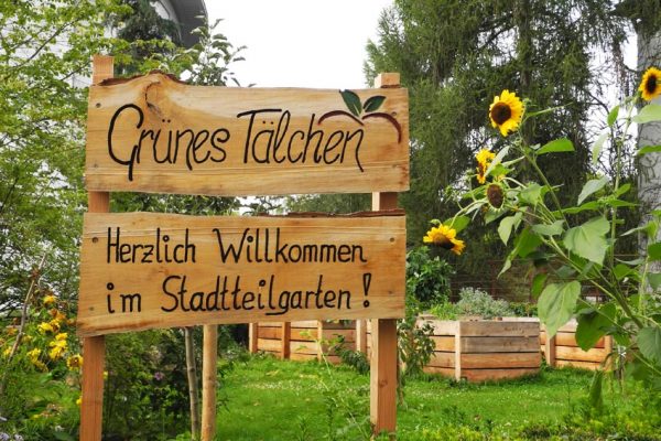 Der Stadtteilgarten Grünes Talken im Stadtteil Grübentälchen