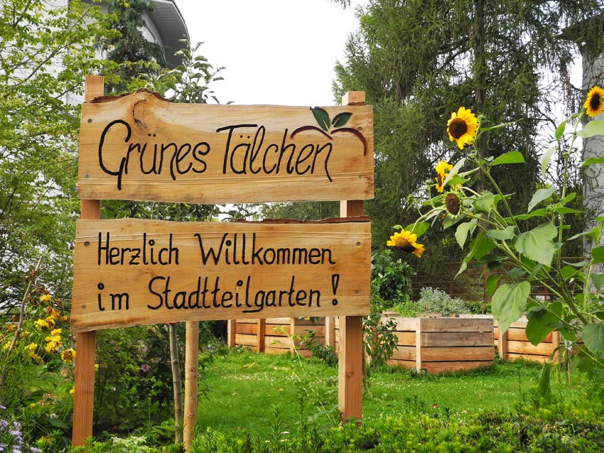 Trocknungskasten für Kräuter im Stadtteilgarten „Grünes Tälchen“