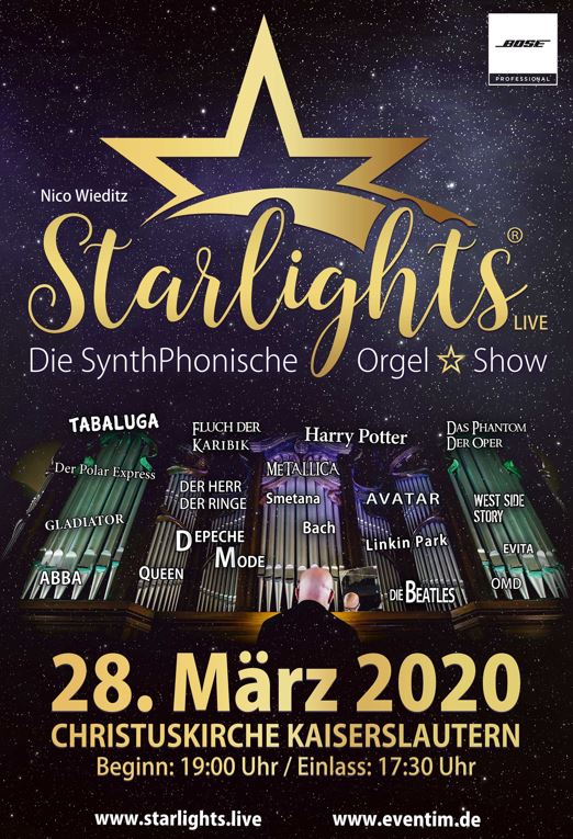 Die größte Orgelshow Deutschlands  kommt nach Kaiserslautern!