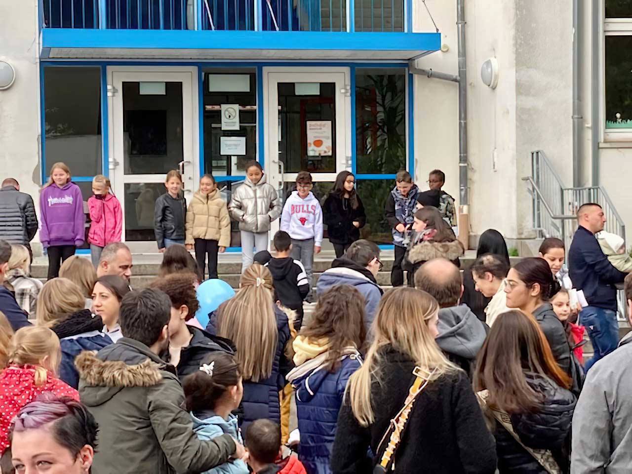 Stadtteilfest Grübentälchen 2022 die Schule stellt sich vor