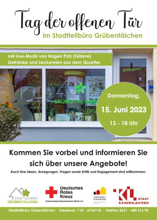 Tag der offenen Tür im Stadtteilbüro Grübentälchen